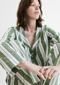 Classic Khaki Stripe Pyjama
