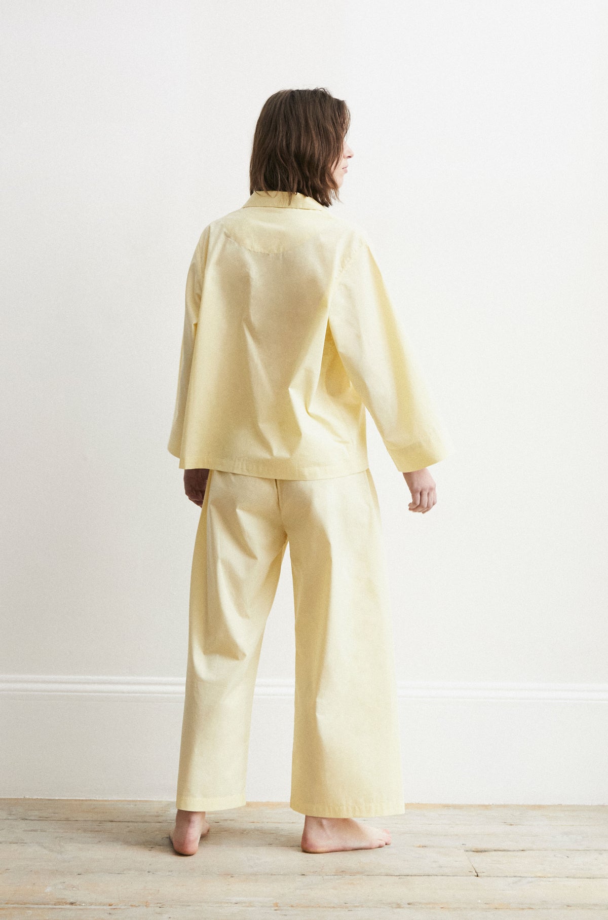 Relaxed Pale Yellow Pyjama Set