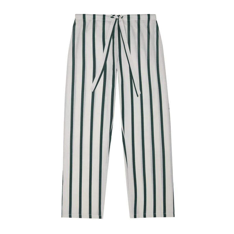 Green Striped Pyjama Set SS