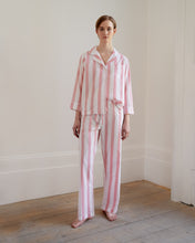 Load image into Gallery viewer, Powder Pink Stripe Pyjama Set