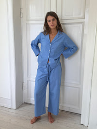 Relaxed Cornflower Blue Trousers