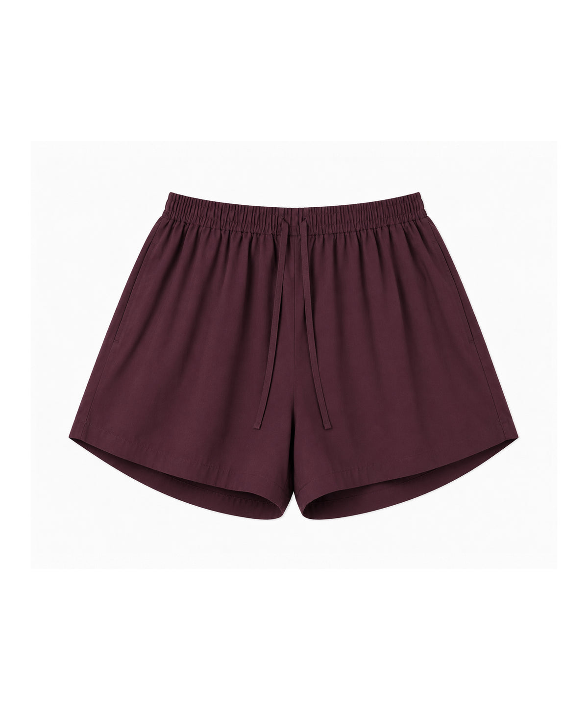 Dark Cherry Relaxed Short SS