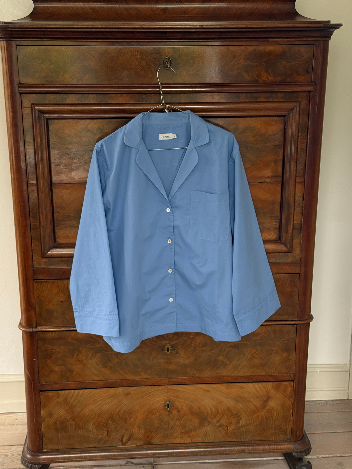 Relaxed Cornflower Blue Shirt