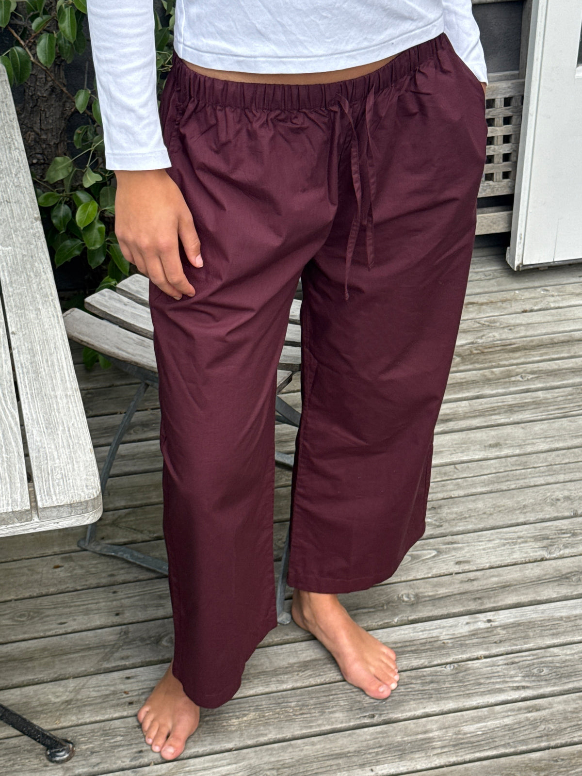 Relaxed Cherry Trousers