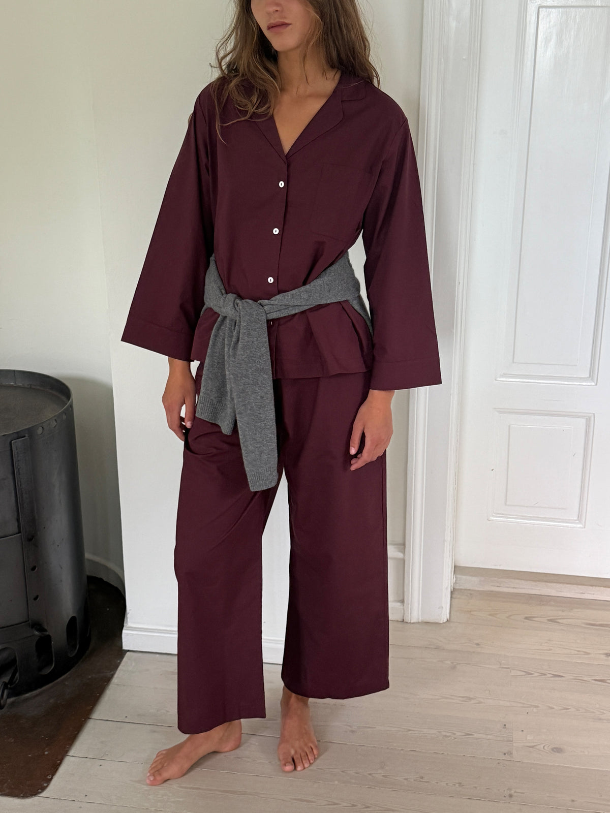 Relaxed Cherry Trousers