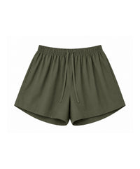 Olive Relaxed Shorts SS