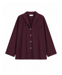 Relaxed Dark Cherry Shirt