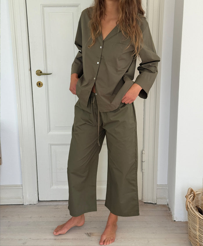 Relaxed Olive Shirt