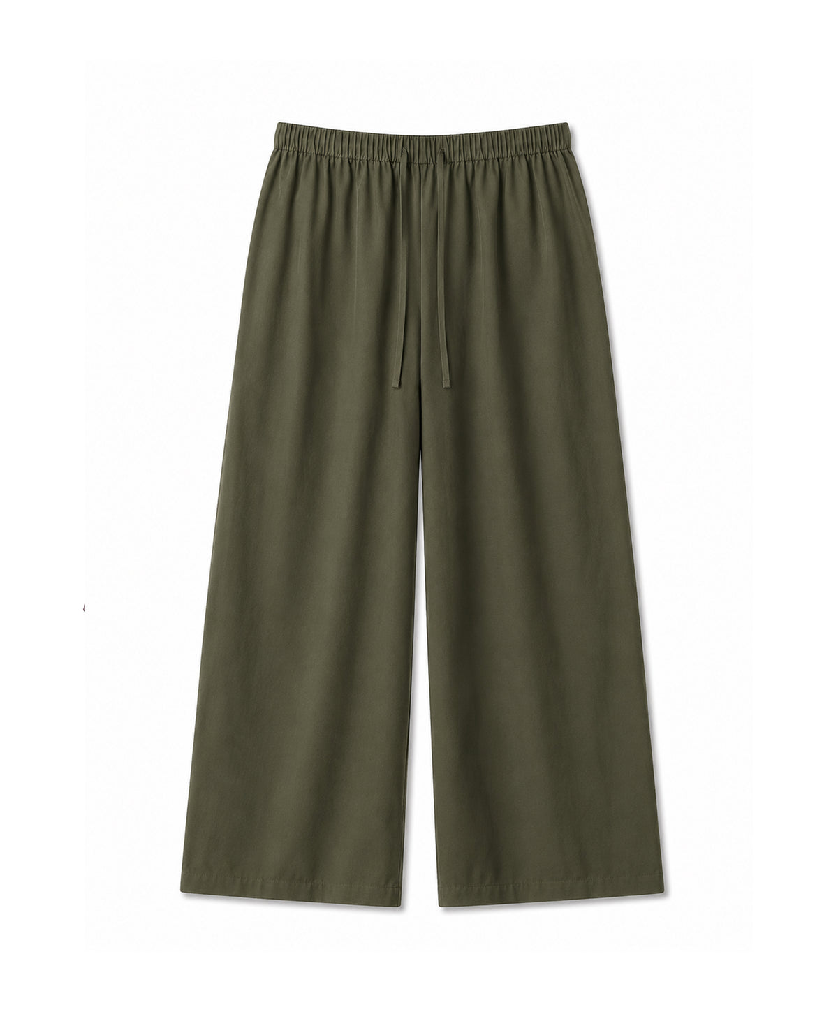 Relaxed Olive Trousers