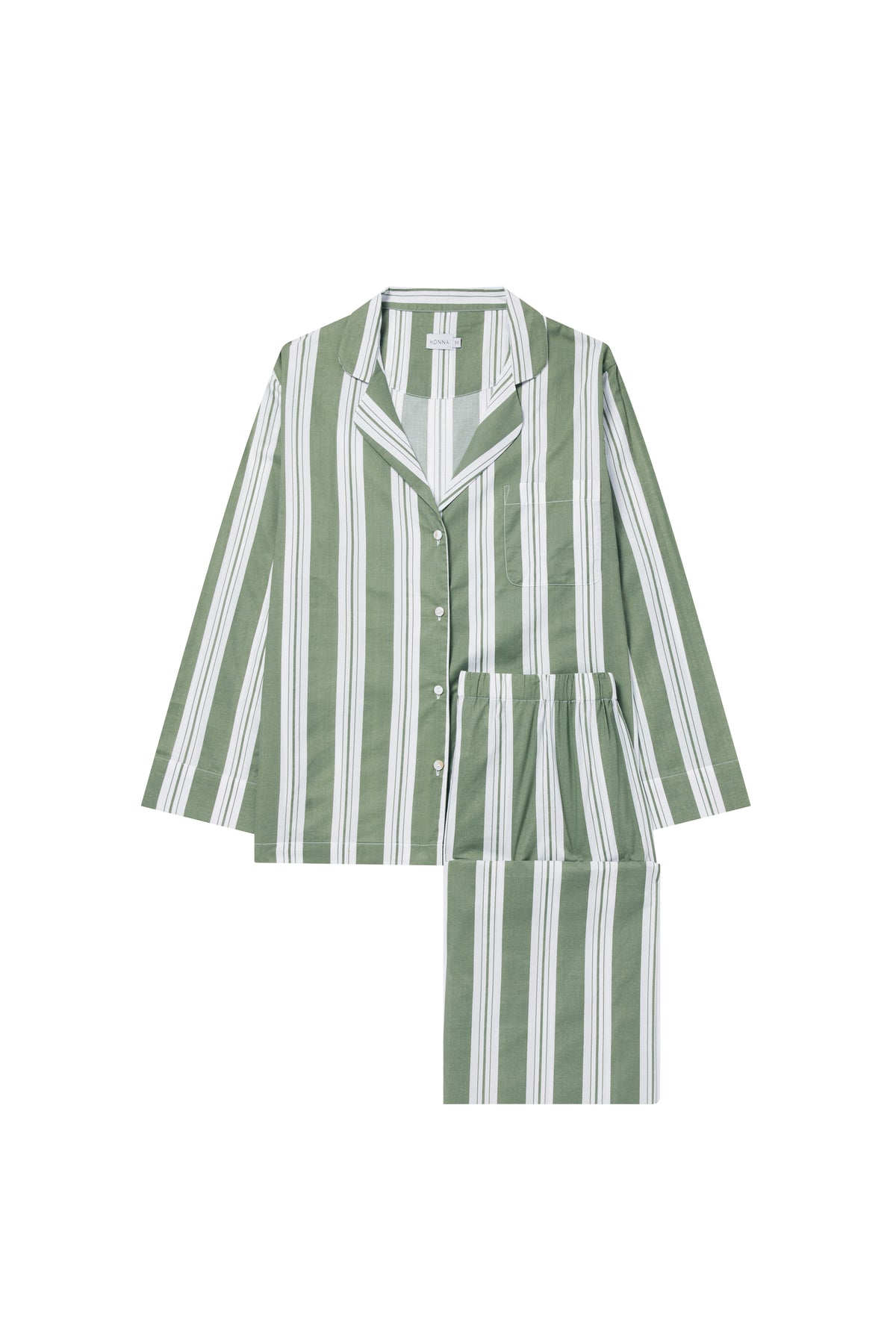 Classic Khaki Stripe Pyjama