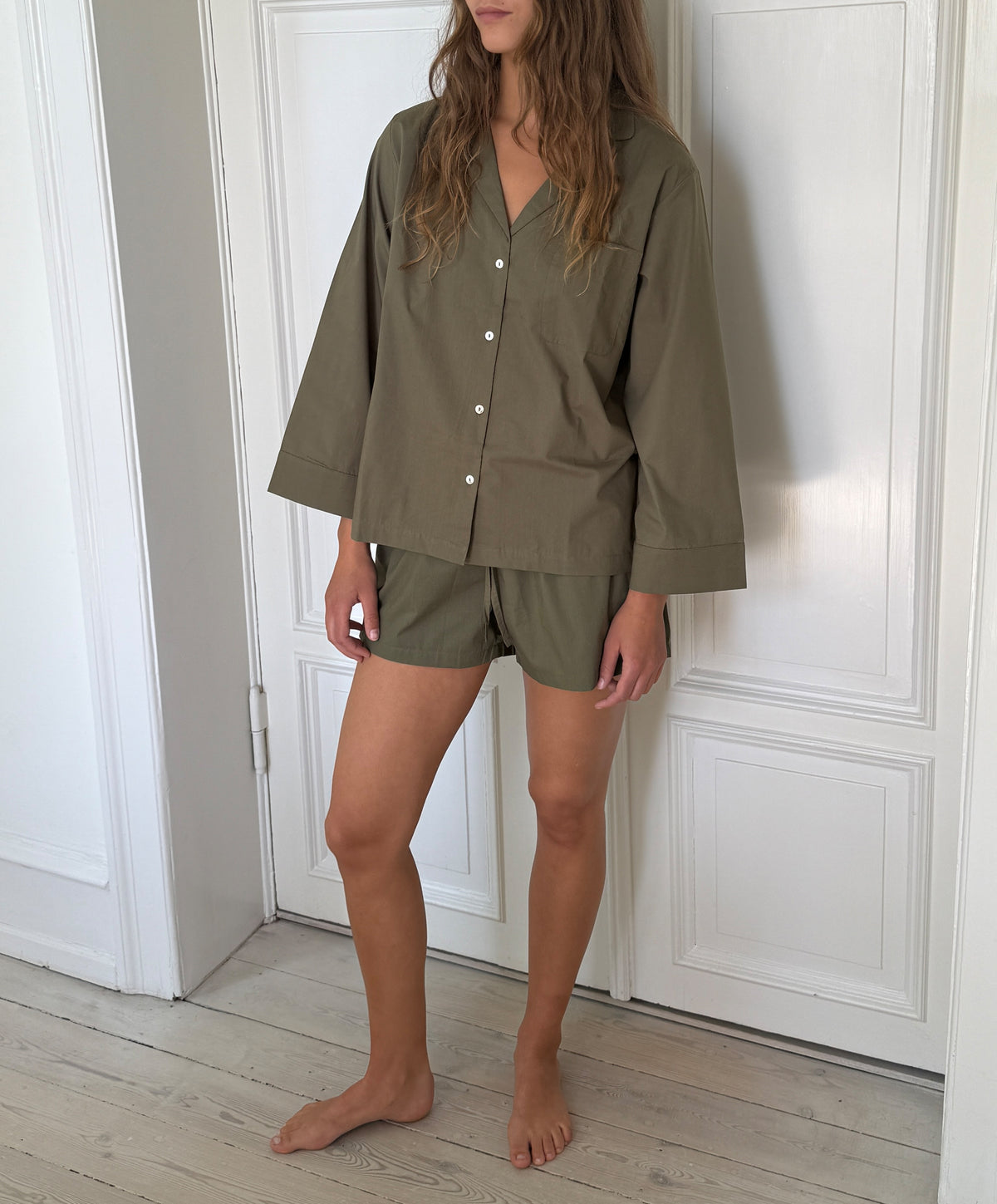 Relaxed Olive Shirt