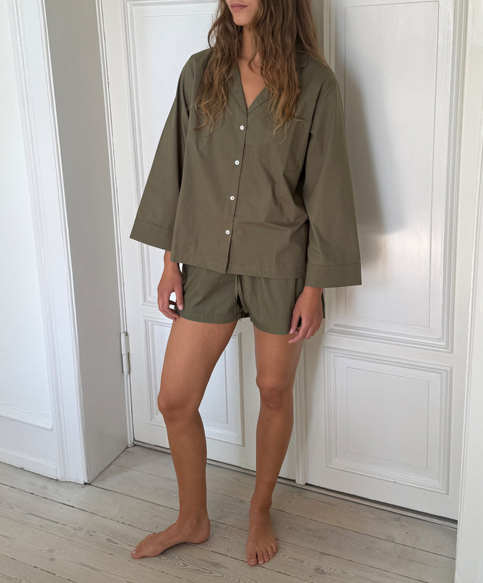 Relaxed Olive Shirt
