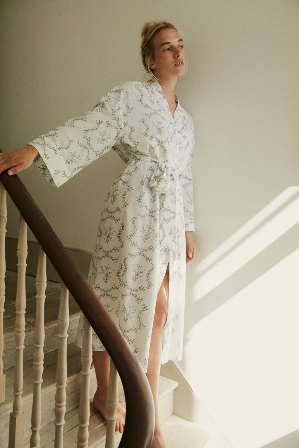 Striped Robes - Striped Women's Bath Robes - Luxury Women's Robes – HONNA